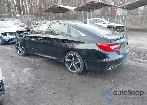 2019 Honda Accord Sport 2.0T from USA, damaged, VIN 1HGCV2F37KA002709
